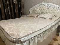 Продам двухспальный кровать с ортопед.матрас эом за 30тыс,разм:180/200