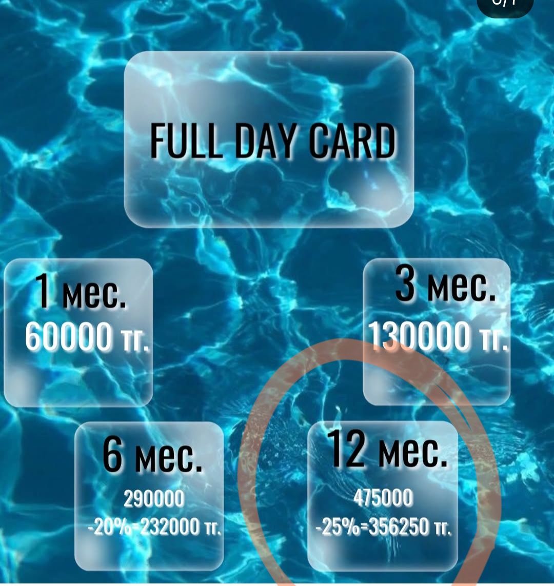 Абонемент в grand pool