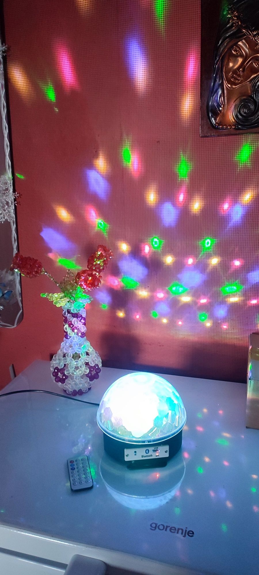 Диско шар колонка
