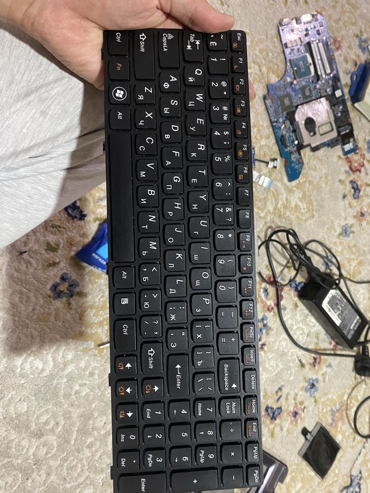Клавиатура на Lenovo