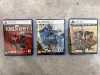 Horizon Запретный запад Spider Man 2 Uncharted диски playstation 5