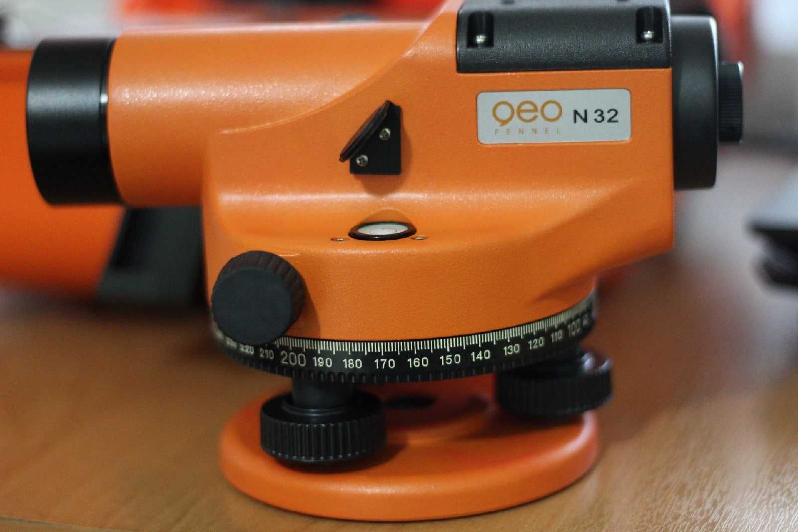 Новый комплект оптического нивелира Geo - Fennel N32  (32x)
