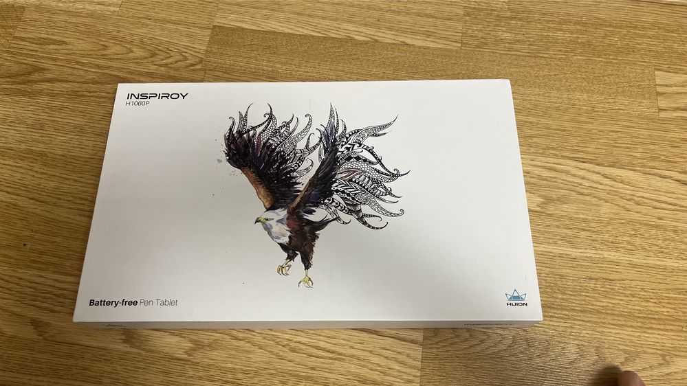 Графический планшет HUION H1060P черный
