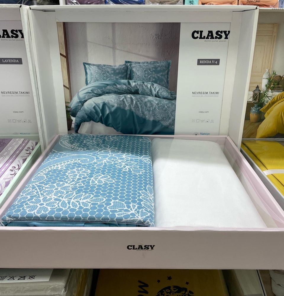 Турецское постельное Clasy комплект постельного белья