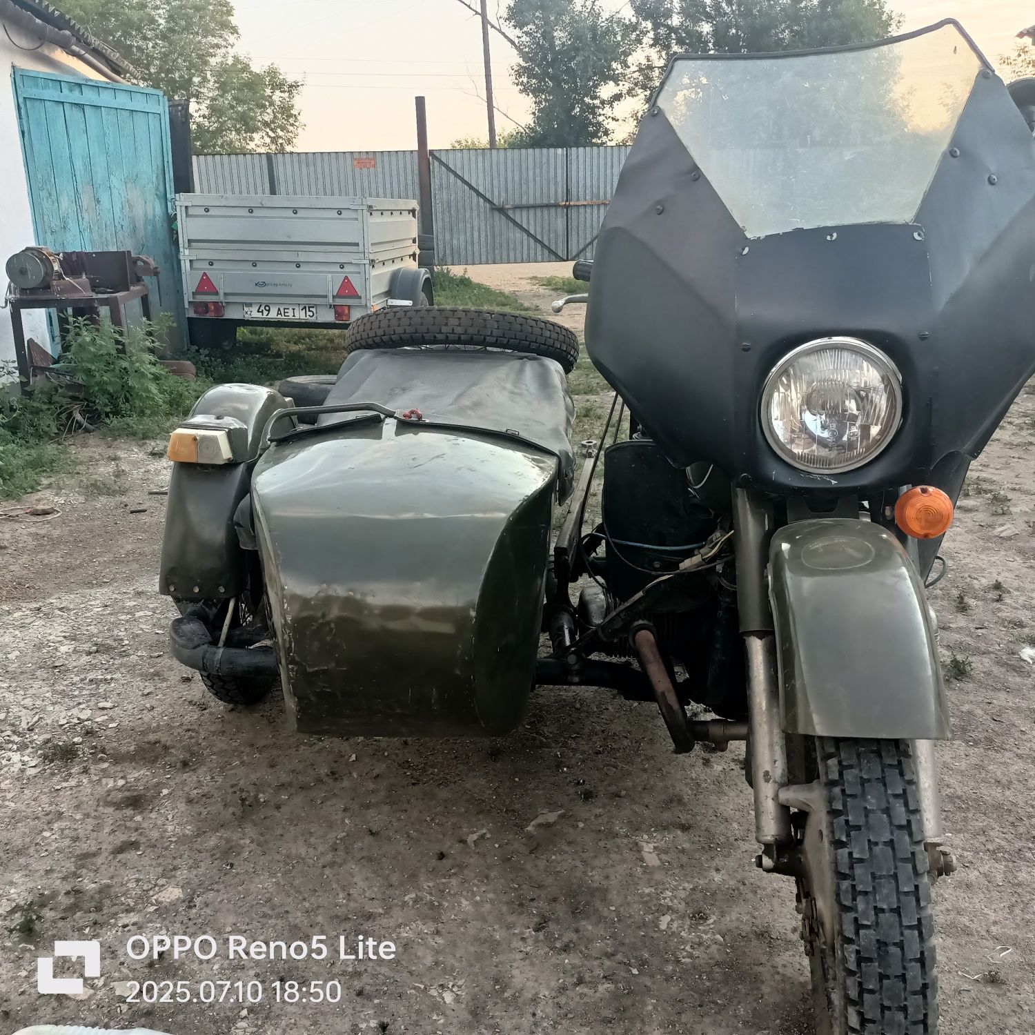 Мотоцикл Урал в хорошем состоянии
