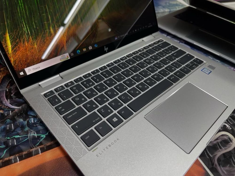 Офисный ноутбук HP EliteBook X360 Core i5-8365U|ram 8Gb|SSD256Gb|Intel