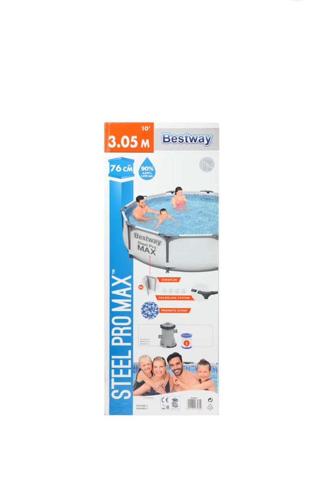 Бассейн каркасный Bestway с насосом
