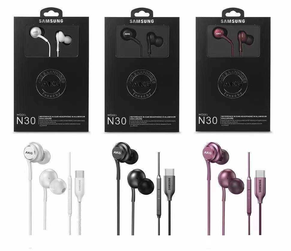 Наушники проводные гарнитура SAMSUNG AKG type C / Отличного качества