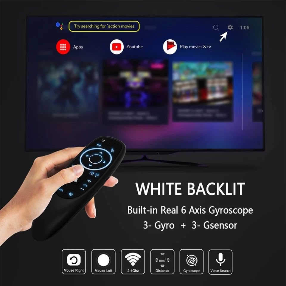 G10S Pro аэромышь i8 голосовое дистанционное управление гиро пульт