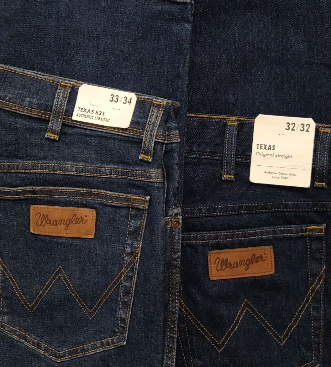 Джинсы  Wrangler  Оригинал размеры 32 и 33 (48 и 50)  100%Х/Б