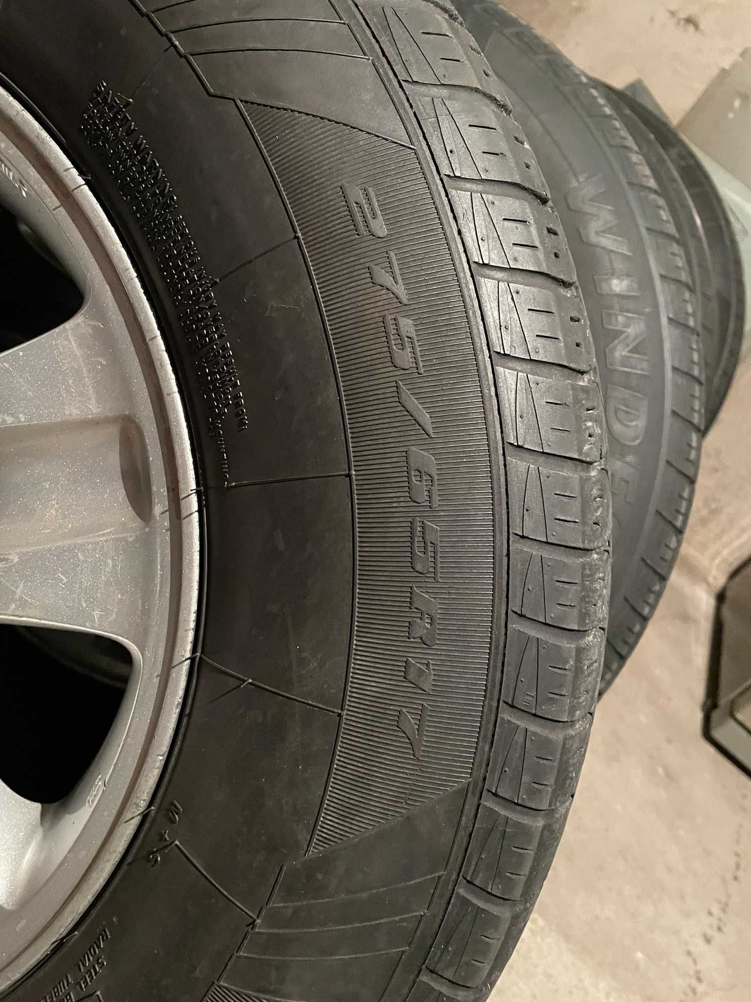 Диски R17 + резина Windforce для Land Cruiser 100