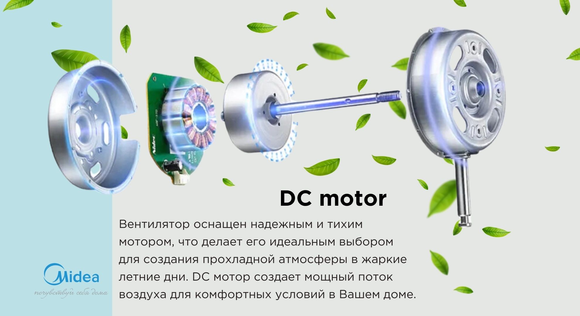 Вентилятор напольный новый