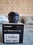 Продаю обьектив EF 50mm f/1.8 STM подходит для сьемок фото при слабом