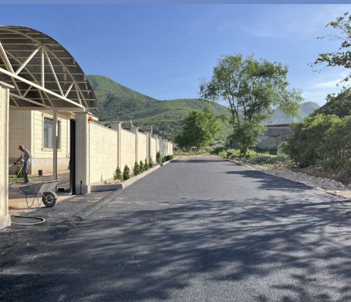 Укладка асфальта.