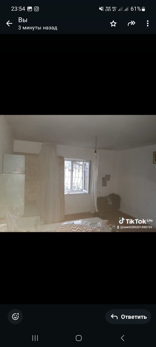 Самасайда уй сатылады 2 бөлмелі,жер көлемі  8 сот