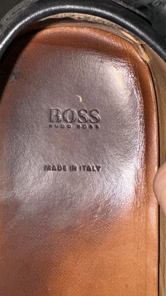 Мокасы оригинал HUGO BOSS в Канаде куплен
