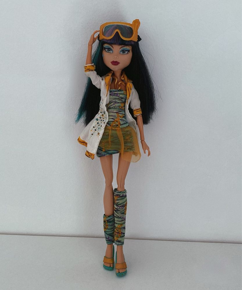 Оригинальная Кукла Monster High, Cleo de Nile (серия Mad Science)