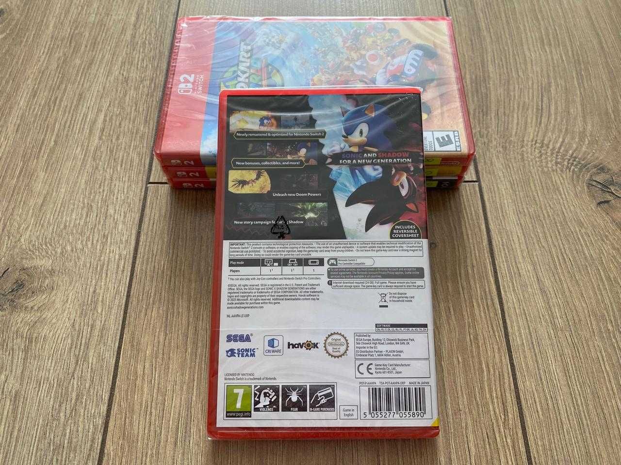 Новый Sonic x Shadow Generations для Nintendo Switch 2