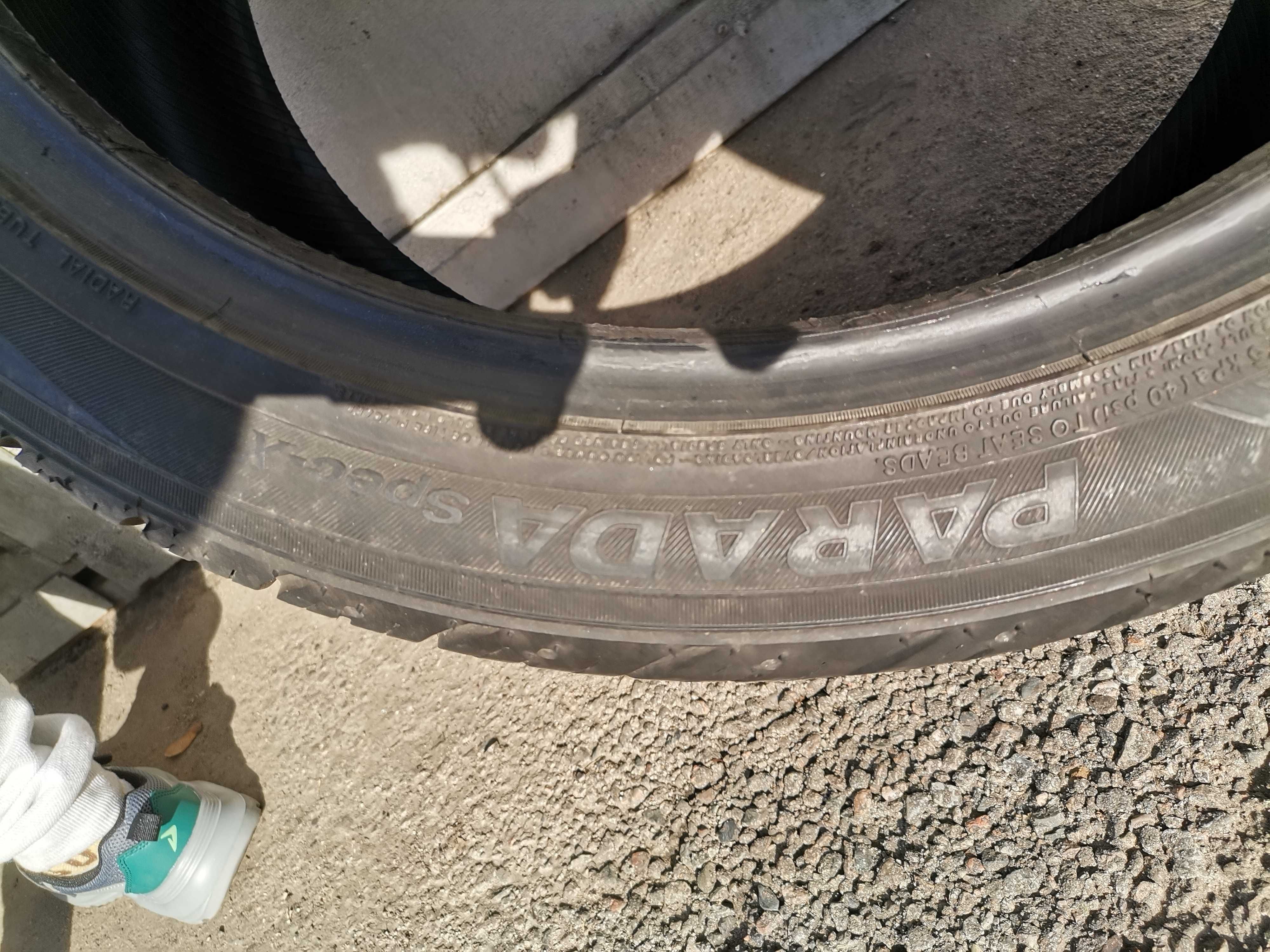 Летние шины Yokohama Parada 275/40 R20