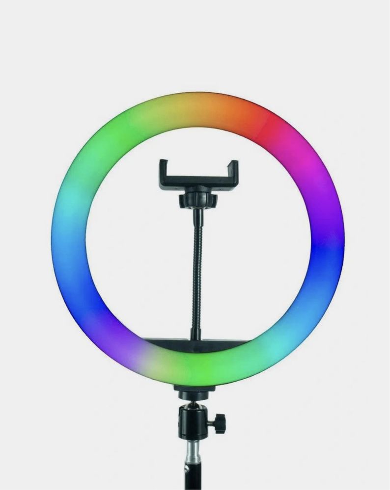 Кольцевая лампа RGB Лампа разноцветная кольцевая
