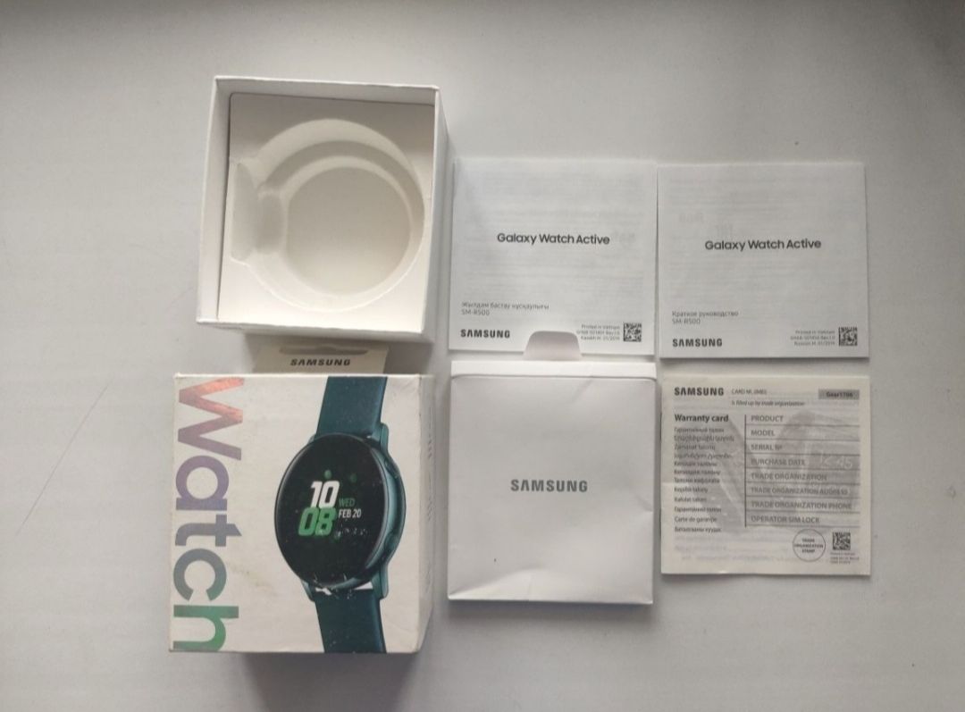 Samsung galaxy watch aktiv. ОРИГИНАЛ. Б/у. В хорошем состоянии.