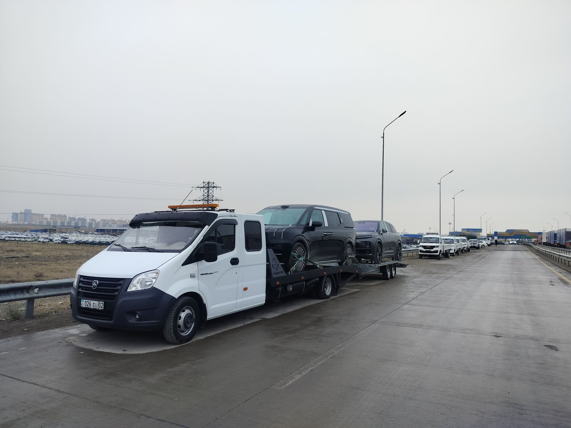 Атырау-Астана, Атырау-Алматы автовоз