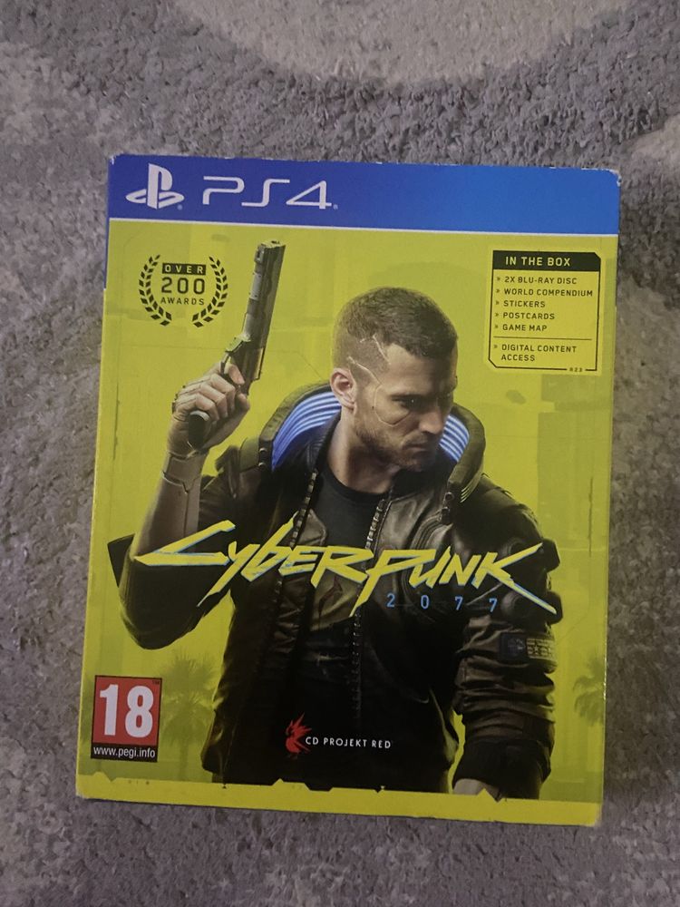 продаю игры на пс 4 Киберпанк 2077 и Ред дед редемпшон 2