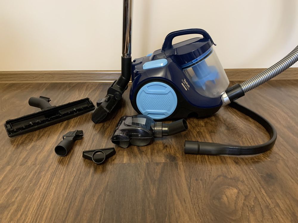 Пылесос Tefal , модель SWIFT POWER CYCLONIC TW2971EA , Сине-черный