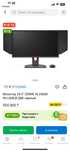 Монитор zowie benq xl 2566k 360 hz