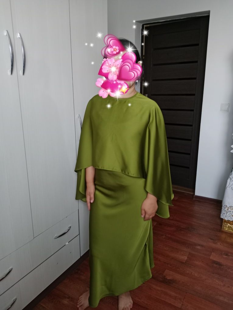 Кешкі көйлек  атлас мата