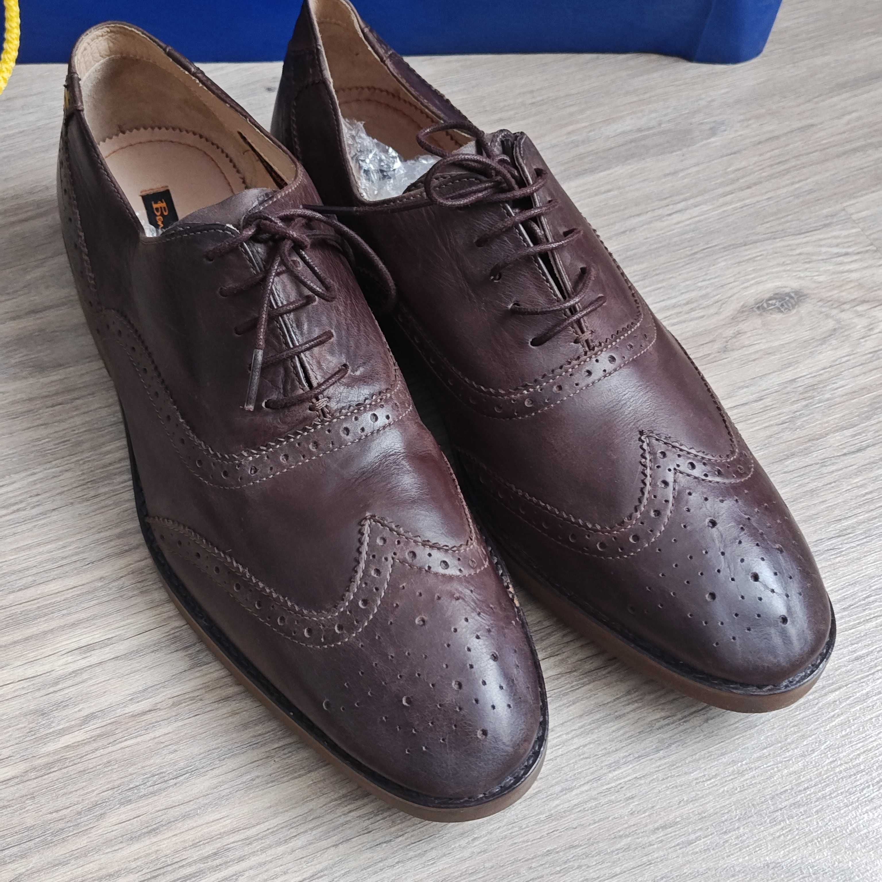 Новые премиум туфли Ben Sherman из Англий Кожа высшего качества истиля