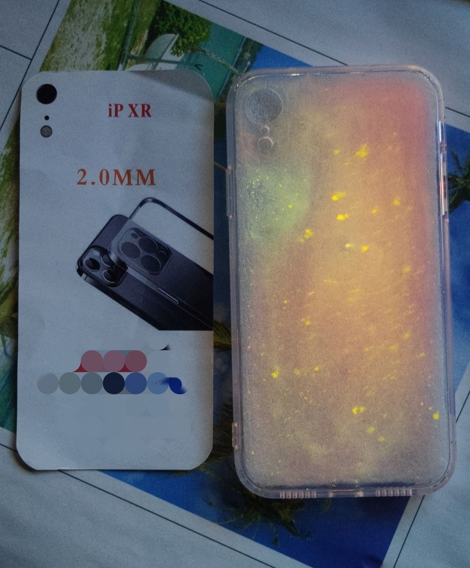 Чехол для iPhone XR светящиеся в темноте