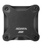 Внешний жесткий диск ADATA SSD ASD600Q-480GU31-CBK 480 ГБ