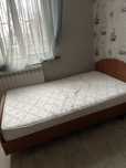 Продам б/у кравать с матрасом
