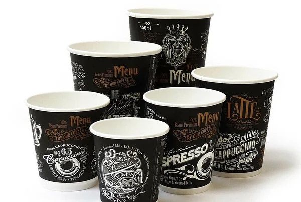 Бумажный стакан ECO CUPS d=90мм 350 мл. Вендинг, кофейня самообслужива