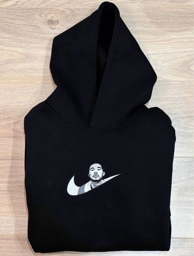 Худи nike с скриптонитом и с мияги, худи, худи черное