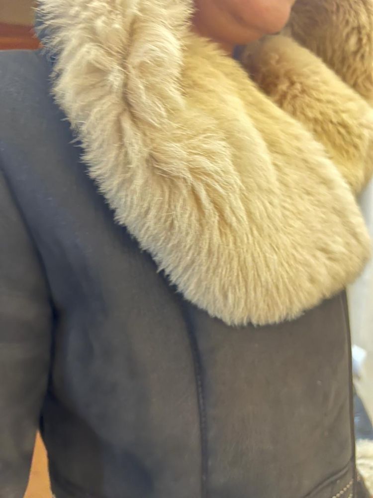 Дубленка женская с мехом