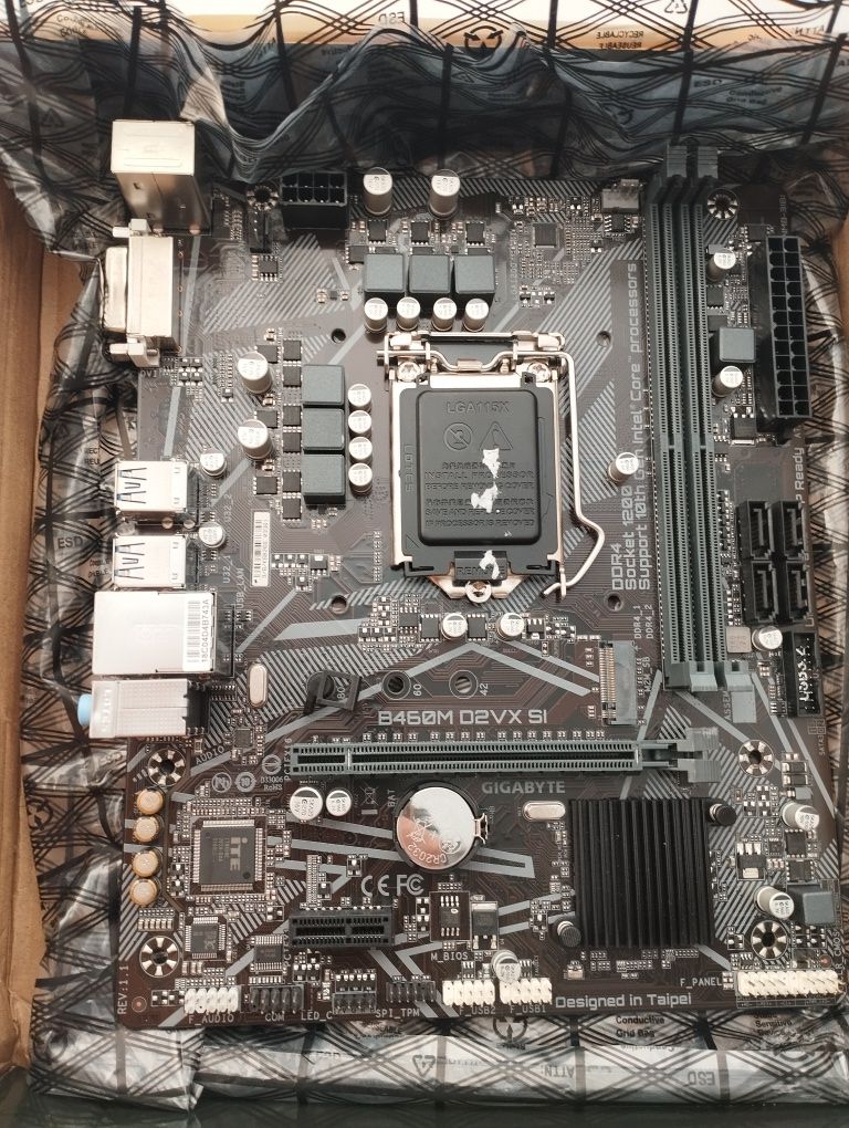 Материнская Плата GIGABYTE B460M D2VX SI (LGA 1200, mATX]