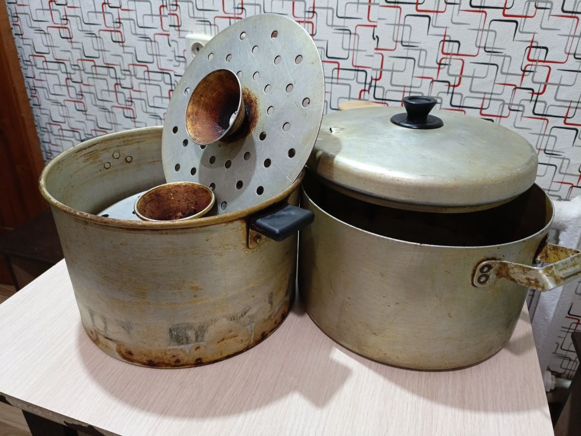 Продам мантоварку советскую алюминиевую в хорошем состоянии
