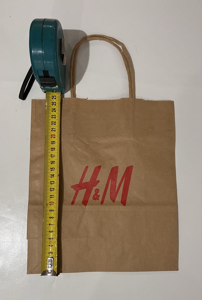 Пакет h&m подарочный hm