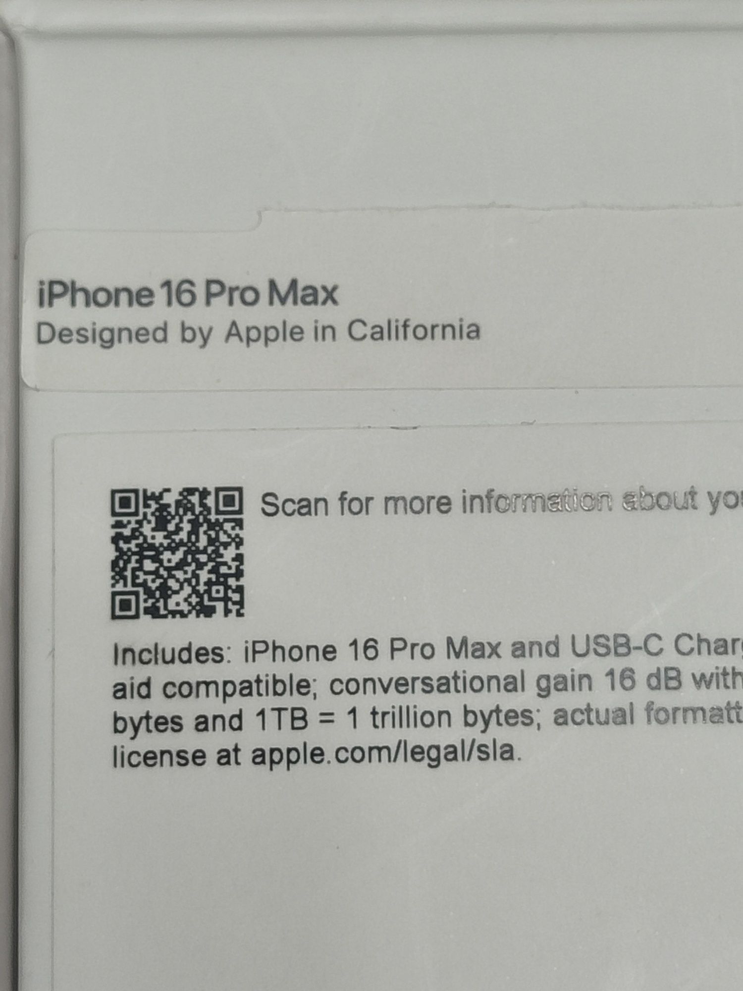 Продаю Iphone 16 Pro Max black 1 TB