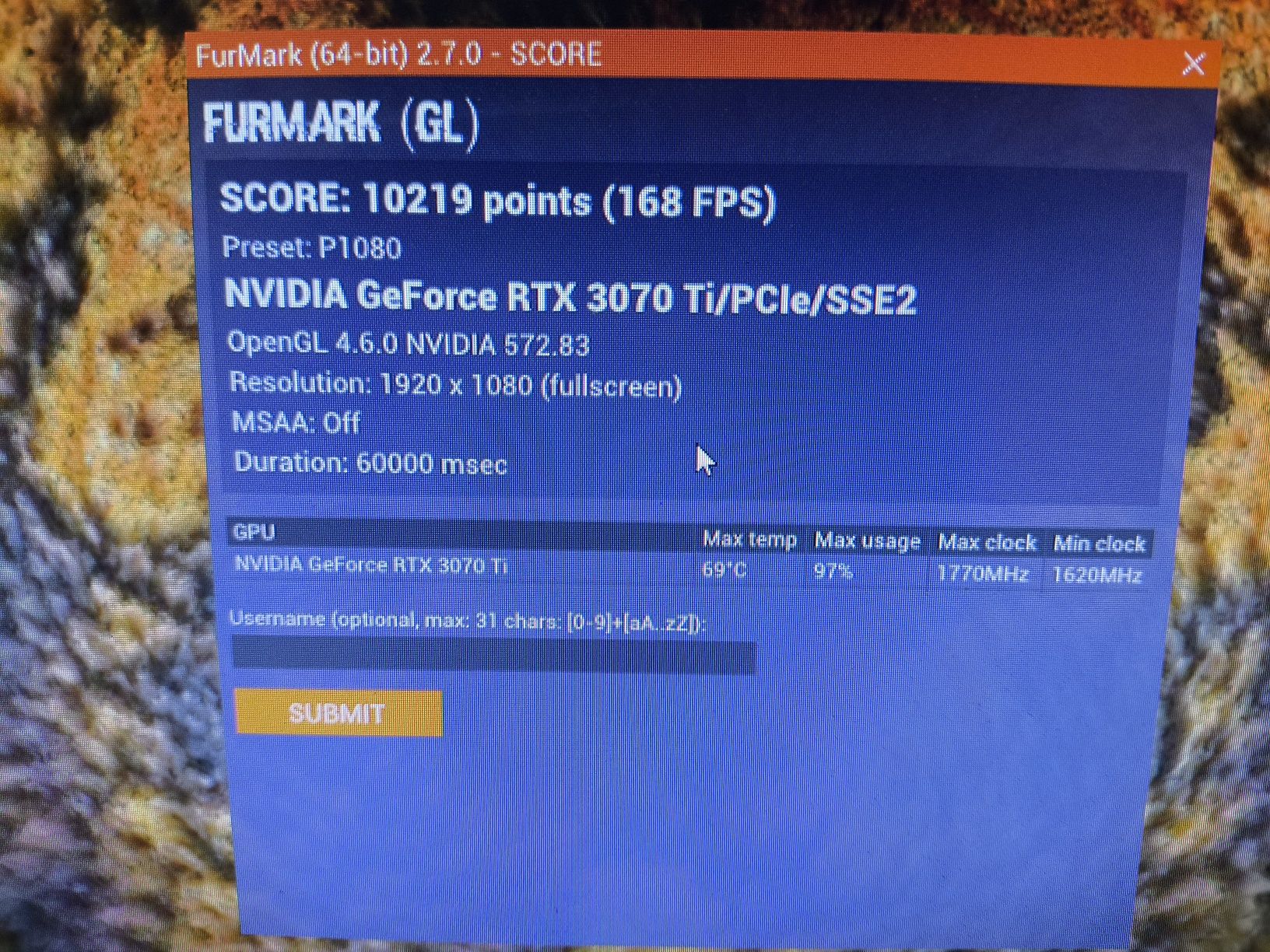 Gainward GeForce RTX 3070 Ti Phoenix
В хорошем состоянии, фотографии в