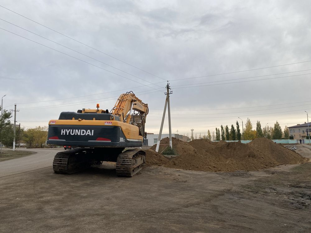 Услуги экскаватора