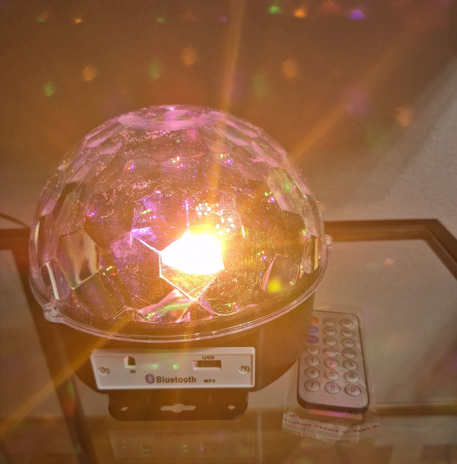 Диско-шар Led Crystal Magic Ball Light.