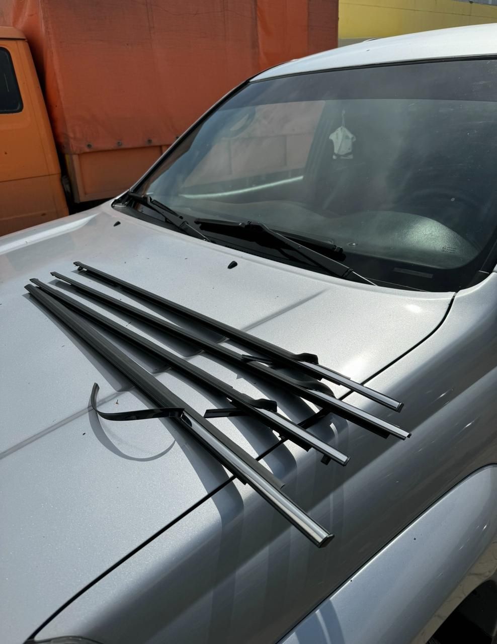 Хром накладки Toyota land cruiser Prado 120 lexus GX 470