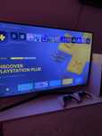 Продам ps 5 с ТВ + 2джойстика и игры.