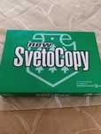 Продам пачку бумаги Svetocopy,зажимы
