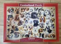 Пазл Castorland(собаки) 1500 деталей