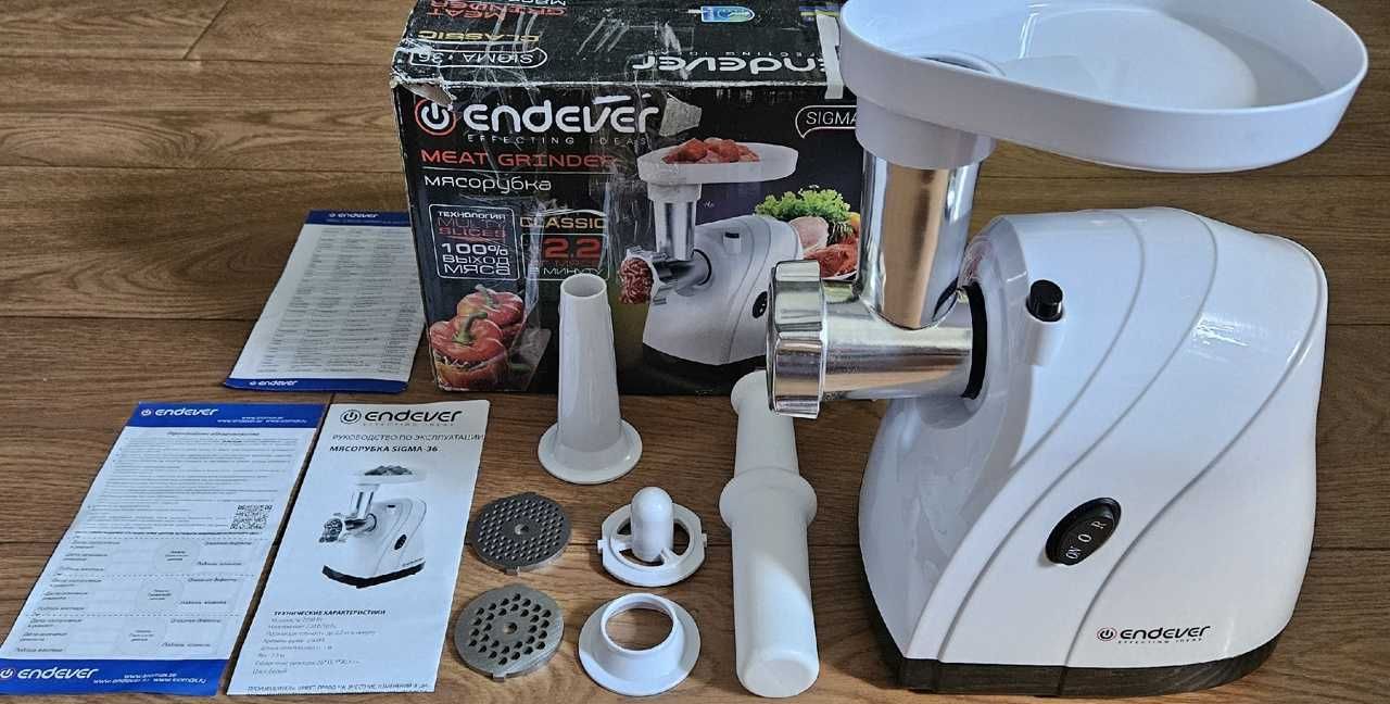 Мясорубка Endever Sigma 36  2200 Ватт