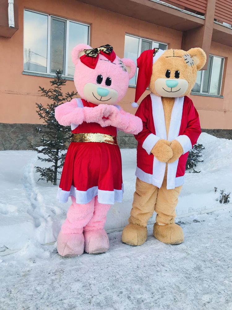 Мишки Тедди для вашего праздника аренда костюмов